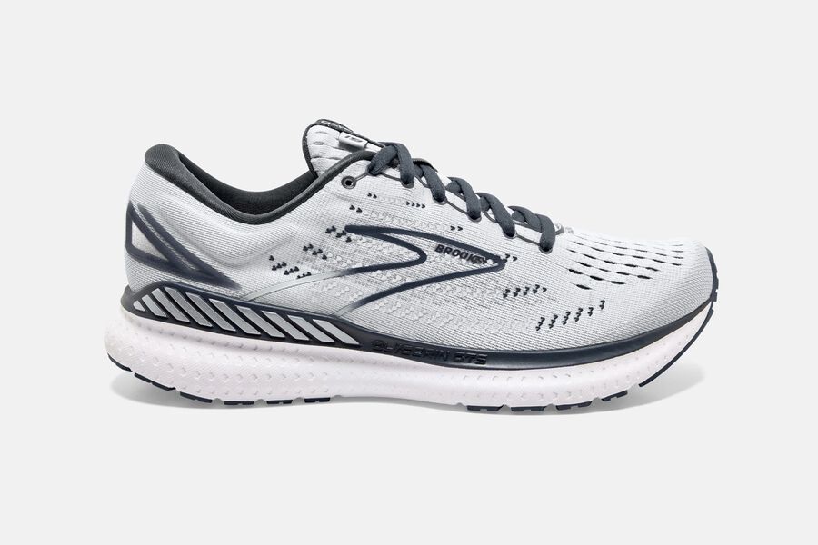 Womens Brooks Glycerin GTS 19 Road Shoes Grey/Ombre/White | 374251-SYV